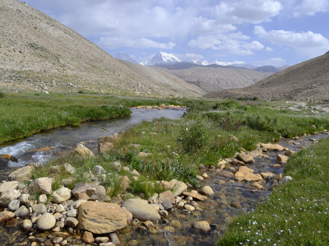 Field work in Tajikistan