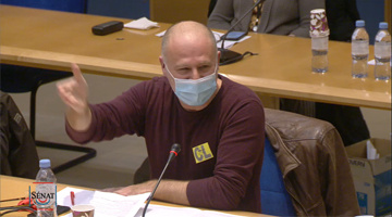 Fabien Nogué contributes to the parlementary debate on the New breeding techniques in 2021