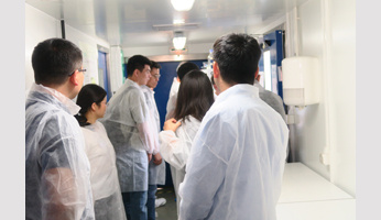 Une délégation chinoise en visite à l'IJPB