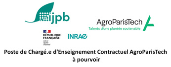 A teaching position contract at AgroParisTech to be filled at IJPB