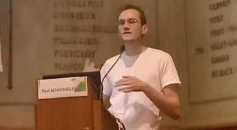 Paul Schouveiler PhD student IJPB winner of the "Mécénat Jeunes Talents" 2025 competition