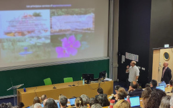 Nicolas Bouché, co-host of the Biodiversity conference for the Ecological Transition Training of State officials