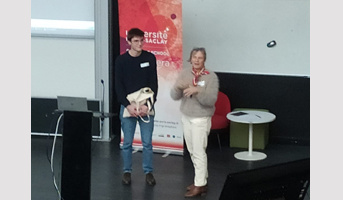 Matteo Caroulle wins first prize in "PhD student poster contest" at the GS Biosphera scientific day 2026