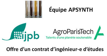 Job offer for an Engineer in biochemistry, physical chemistry and biomass analysis techniques (F/M)